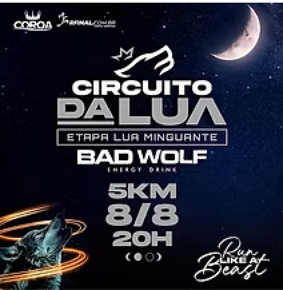 CIRCUITO DA LUA - LUA MINGUANTE
